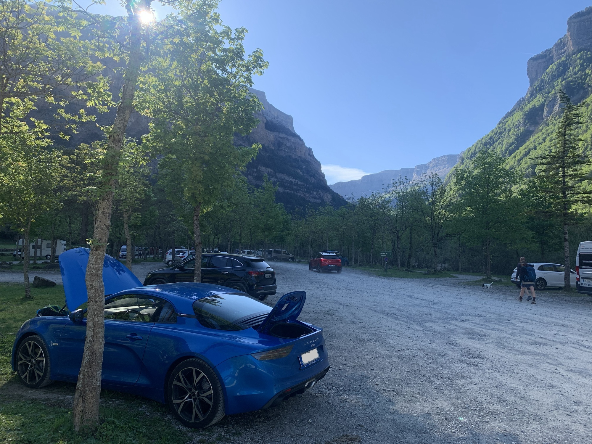 Ordesa parking