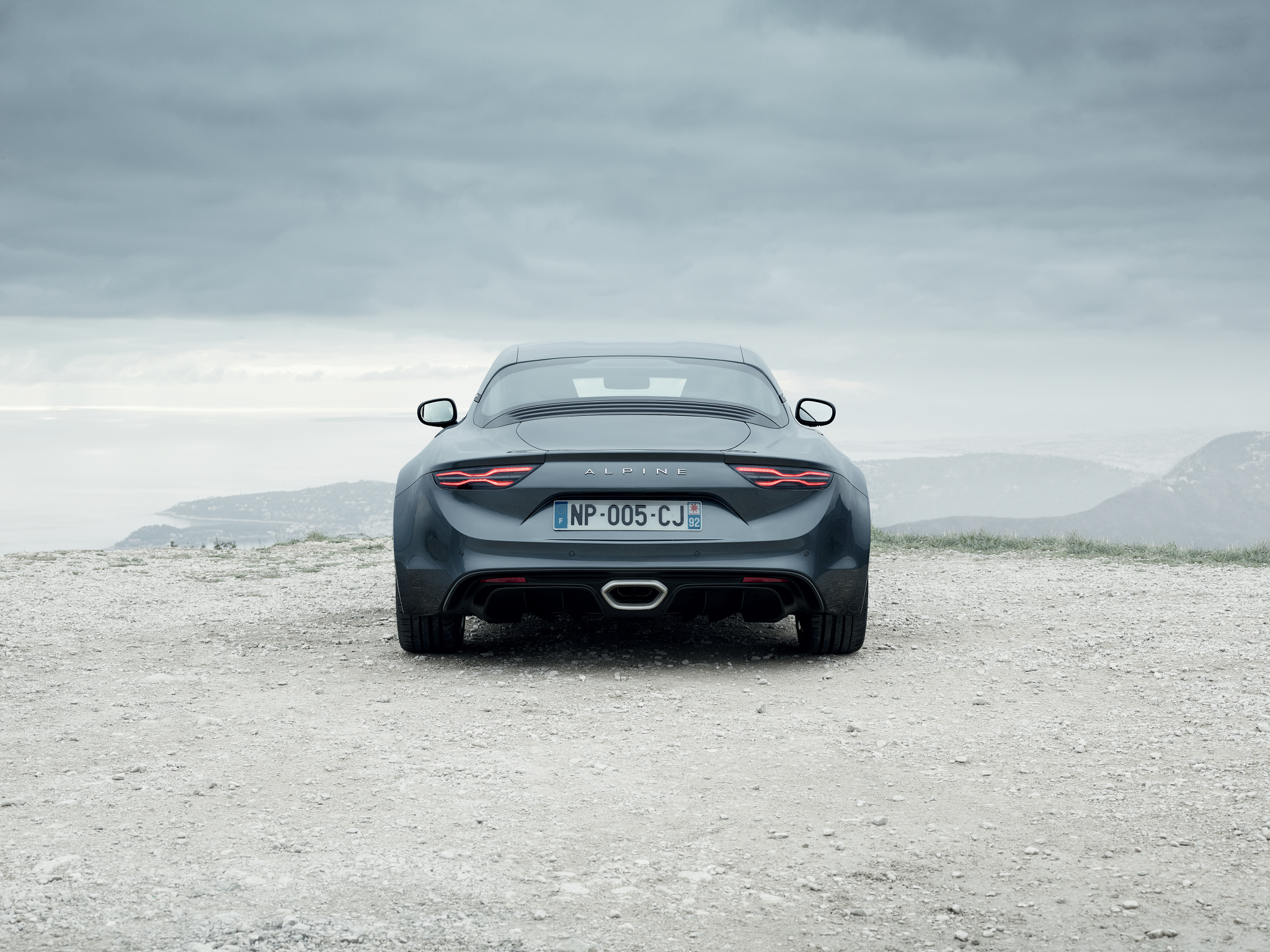 Alpine A110 rear