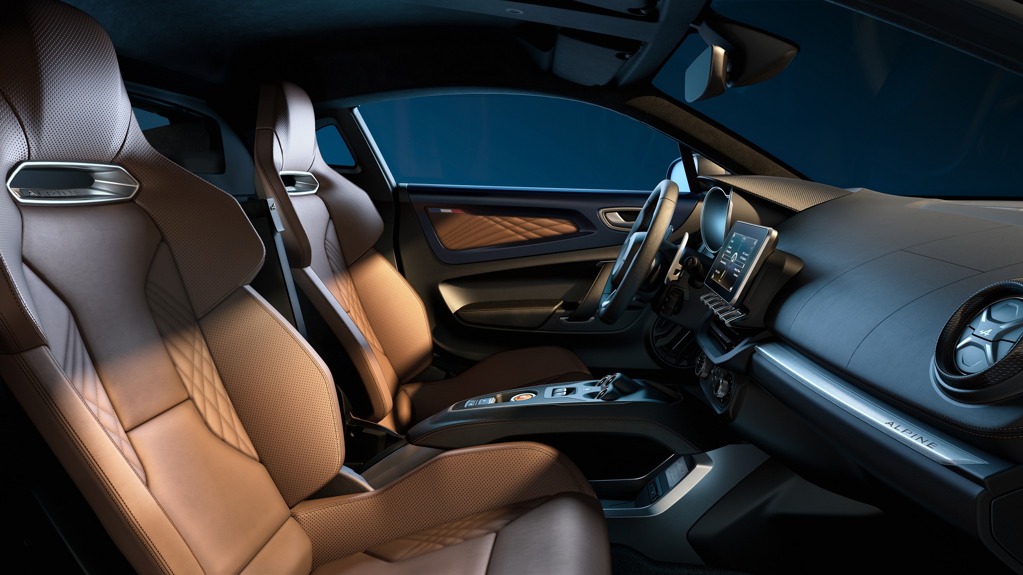 2021 Alpine A110 Légende GT interior