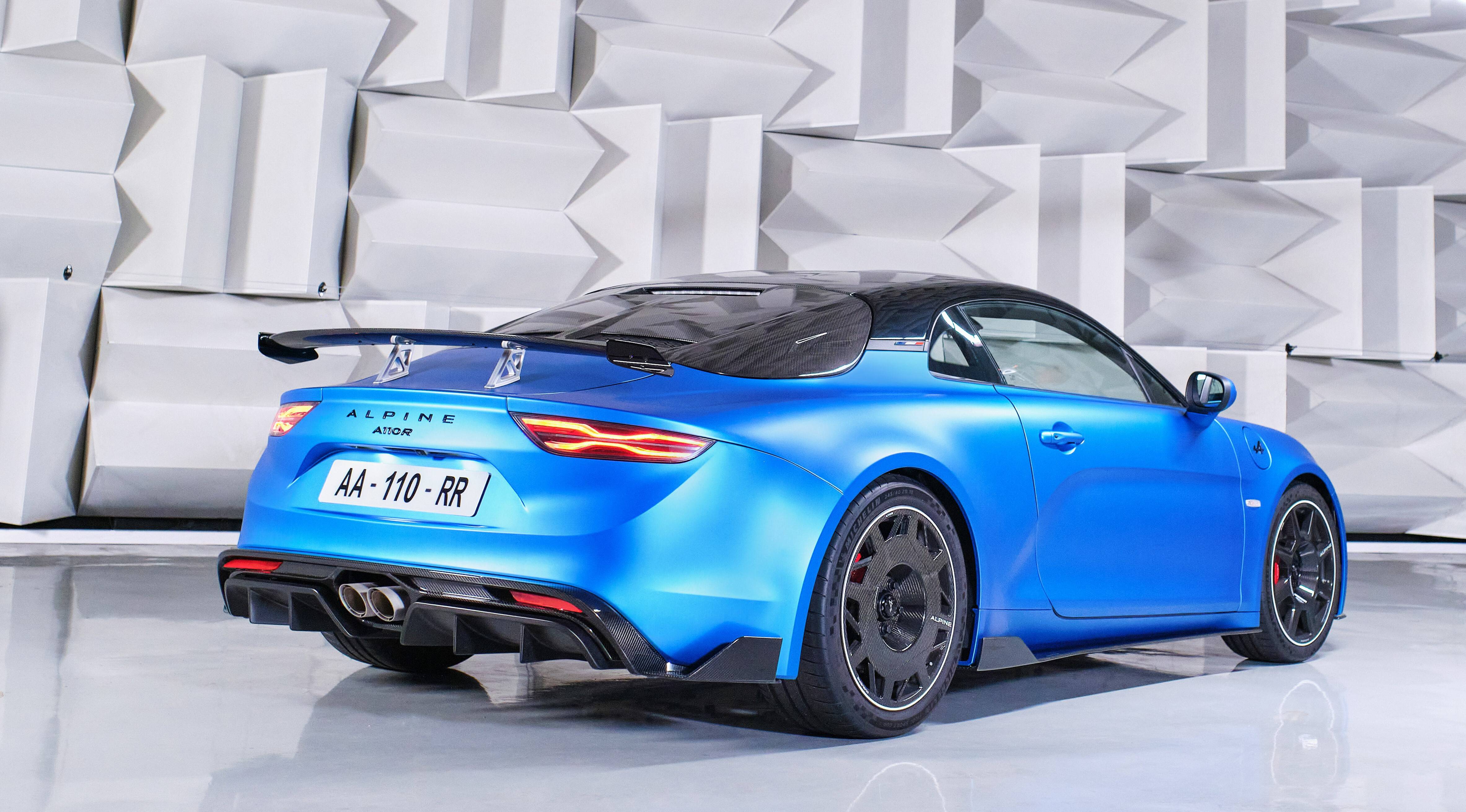 2022 Alpine A110 R rear