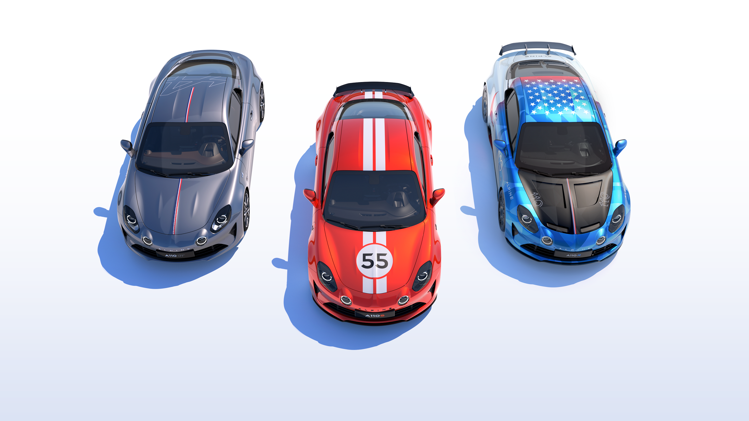 2023 Atelier Alpine racing liveries