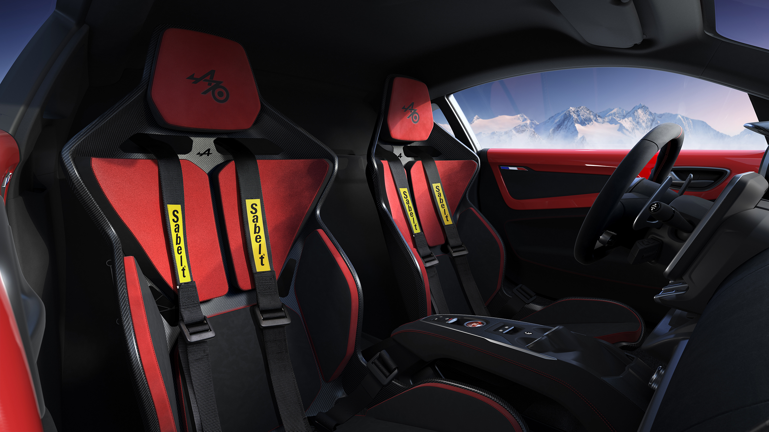 2025 Alpine A110 R 70 interior