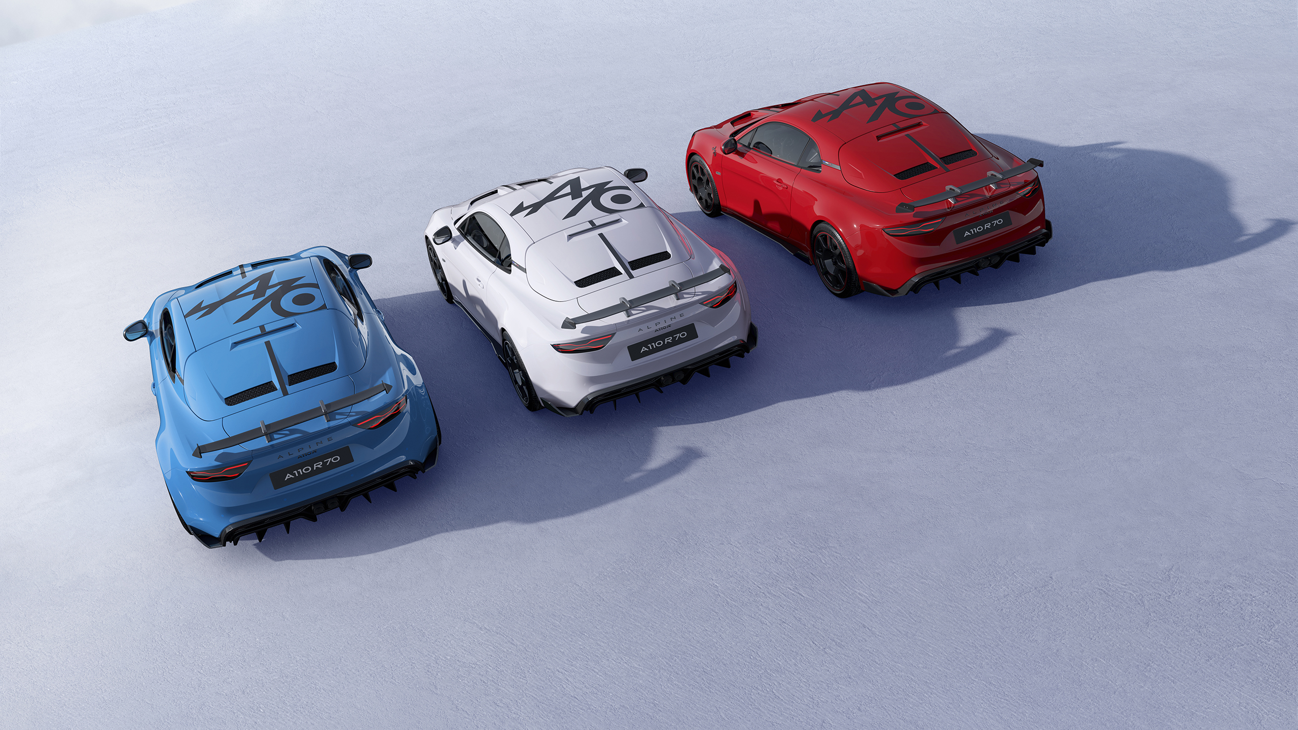 2025 Alpine A110 R 70 tricolour