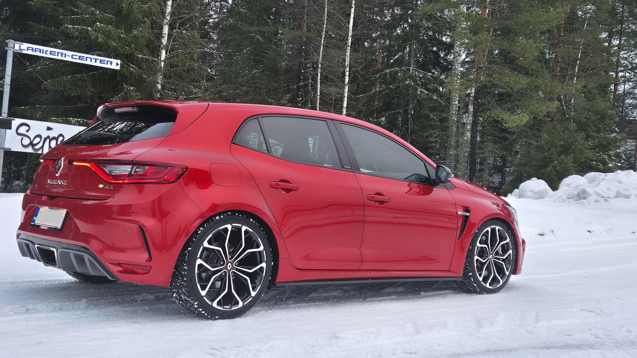 Megane RS280 winter wheels
