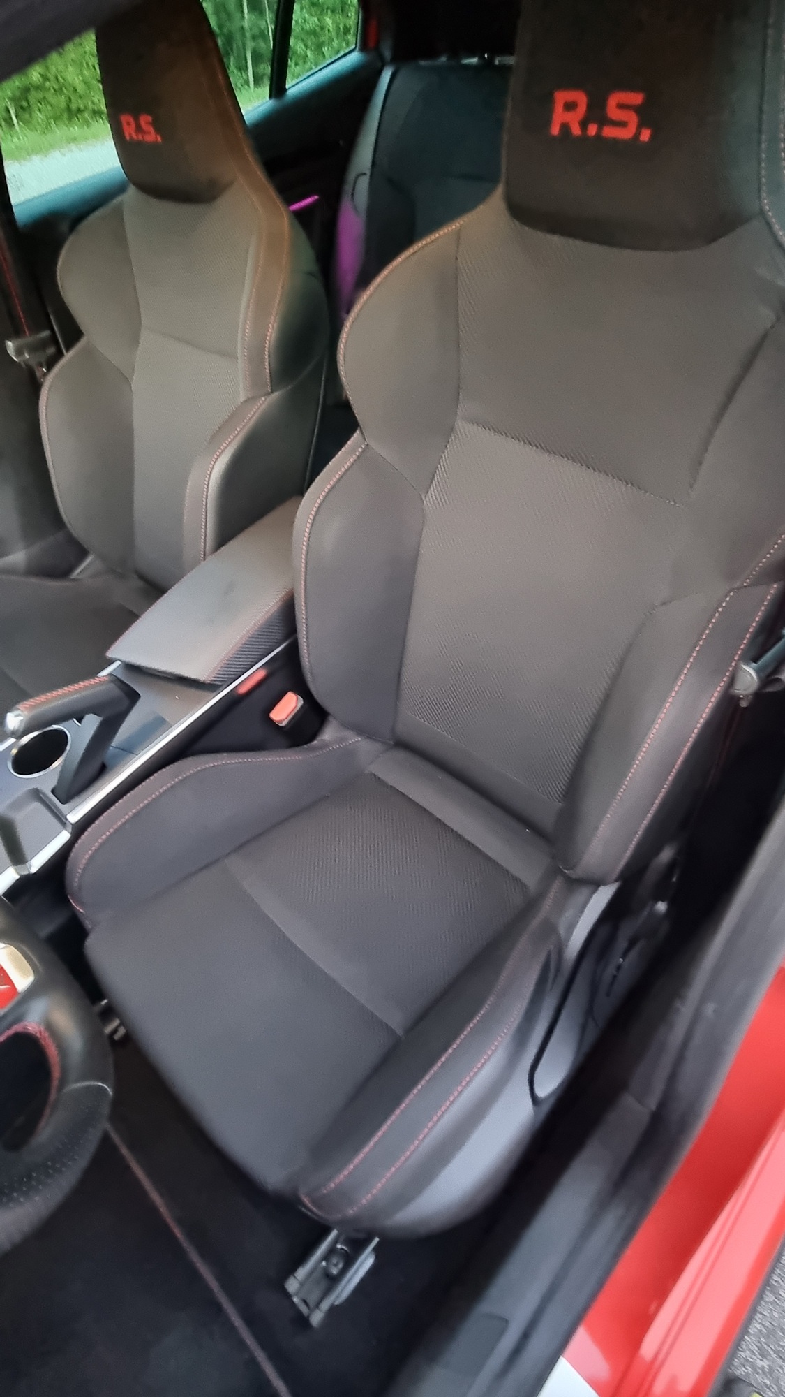 Renault Megane RS 280 seats